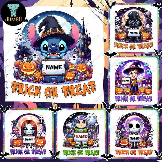 HalloweenCartoonCustomPngBundle1