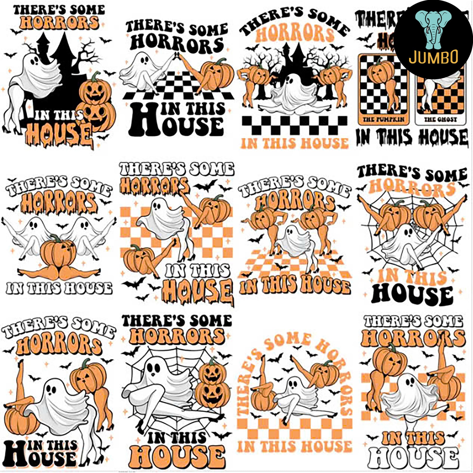 HalloweenHorrorInThisHouseDesignsBundlePng