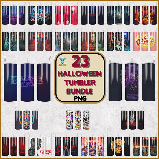 HalloweenTumblerPngBundle