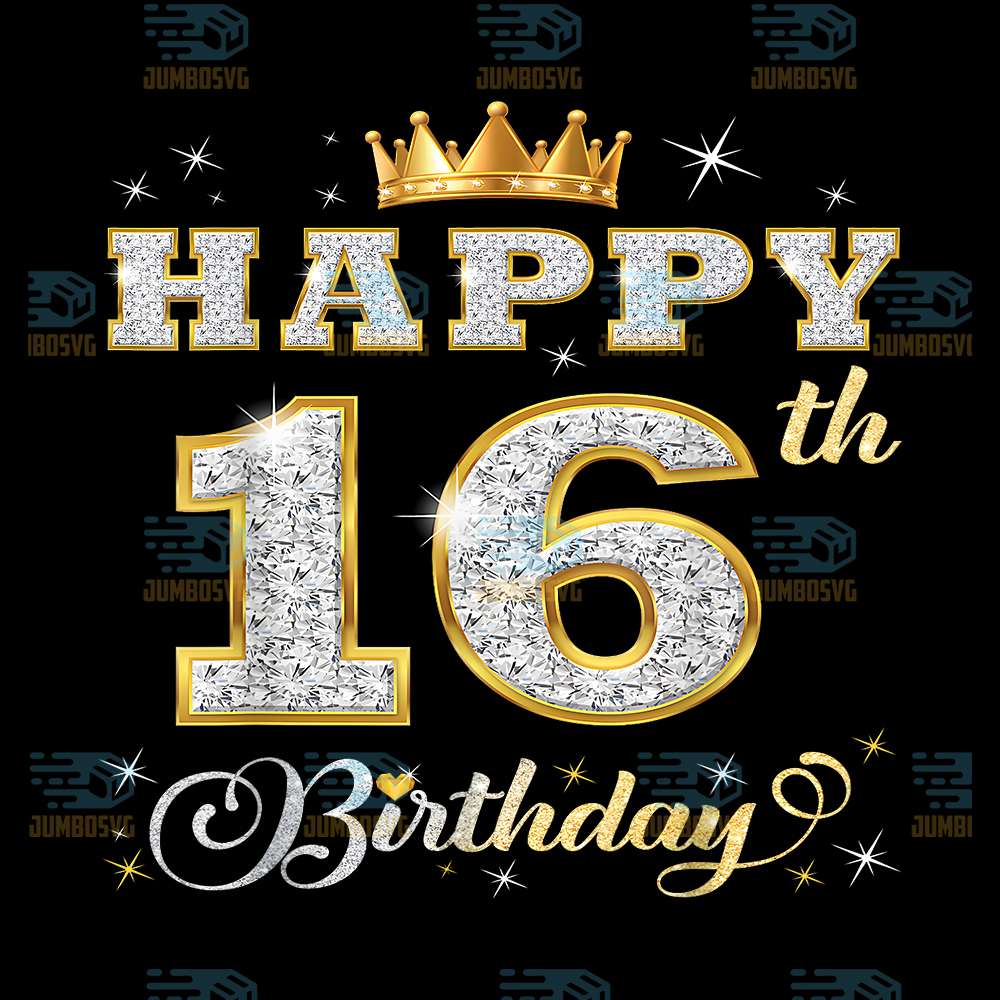 Happy-16th-Birthday-16-Years-Old-Boys-Girls-Birthday-Party-Png