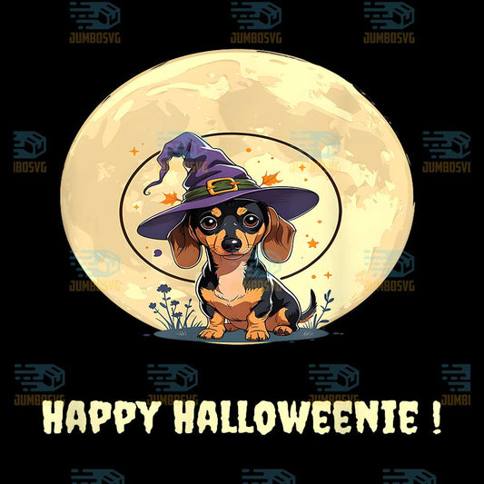 Happy-Halloweenie-Dachshund-Png