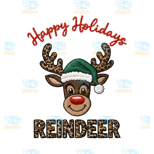 Happy-Holidays-Reindeer-Png