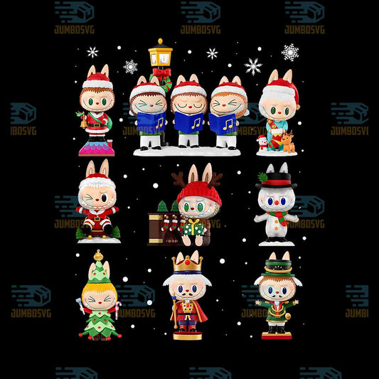 Happy-Xmas-Labubu-Lover-Cute-Labubu-The-Monsters-Christmas-Png