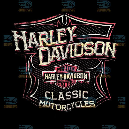 Harley-Davidson-Classic-Motorcycles-Png