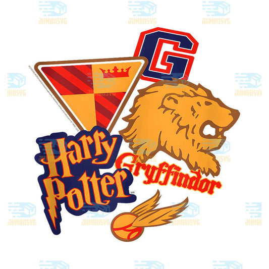 Harry-Potter-Gryffindor-Collegiate-Collage-Png