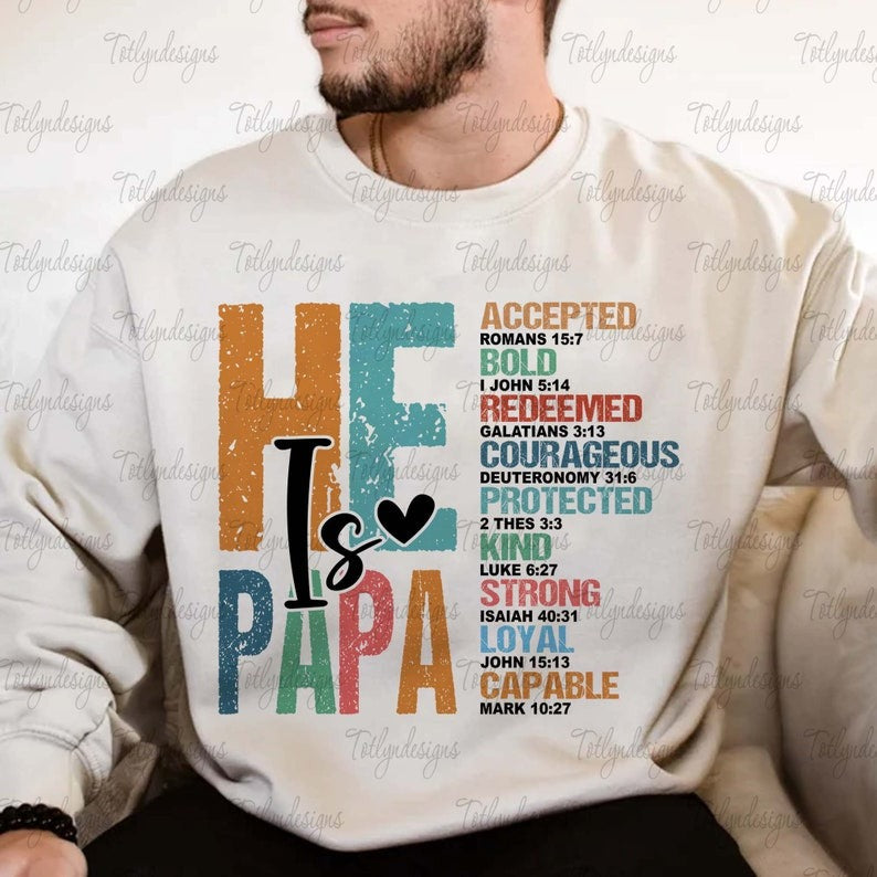 He Is Dad Papa Dada Png Bundle, Brave Like David Png, Father’s Day Png, Bible Verses png, God Say Dad Is Png, Digital Design Download