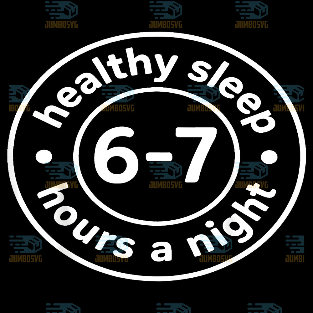Healthy-Sleep-6-7-Hours-A-Night-Png