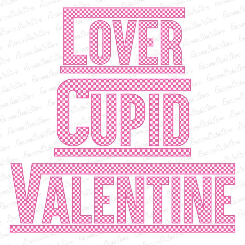 Heartbreaker Valentine Png Bundle, Checkerboard Lover Png, XOXO Cupid Png, Valentine Shirt Design Png, Digital Download.1