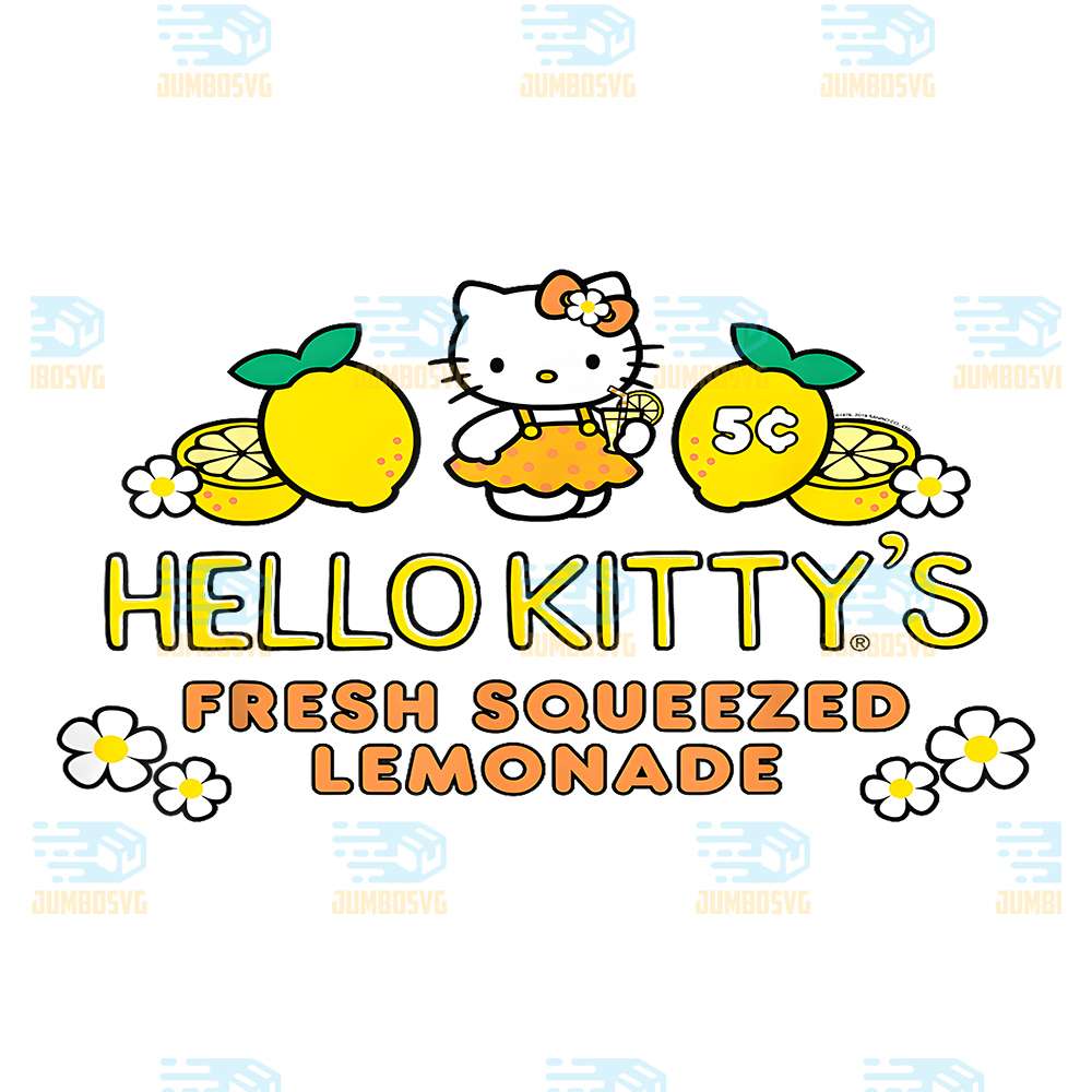 Hello-Kitty-Fresh-Squeezed-Lemonade-Png