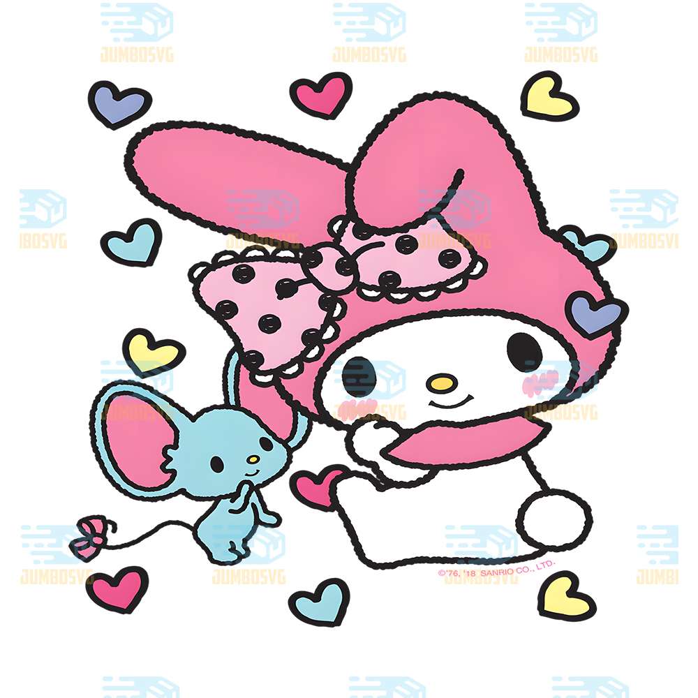 Hello-Kitty-My-Melody-Png