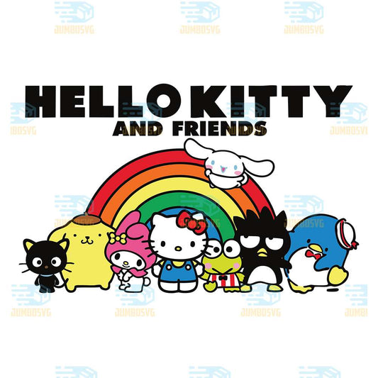 Hello-Kitty-and-Friends-Svg