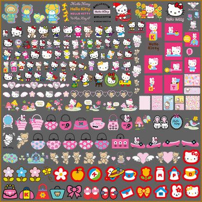 Hello Kitty Bundle Svg - Jumbosvg