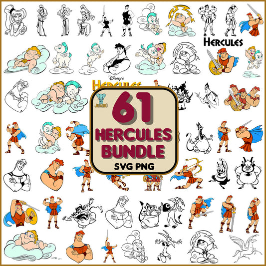 Hercules Bundle Svg - Jumbosvg