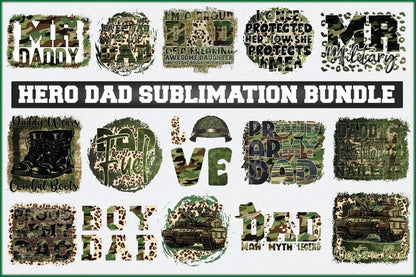 Hero Dad Sublimation Bundle,Fathers Day Png Bundle Sublimation Design, Father's Day Png, Dad Life Bundle Png, Dad Life Png, Super Dad