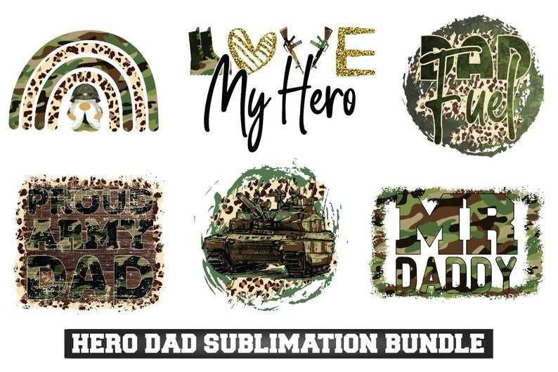 Hero Dad Sublimation Bundle,Fathers Day Png Bundle Sublimation Design, Father's Day Png, Dad Life Bundle Png, Dad Life Png, Super Dad