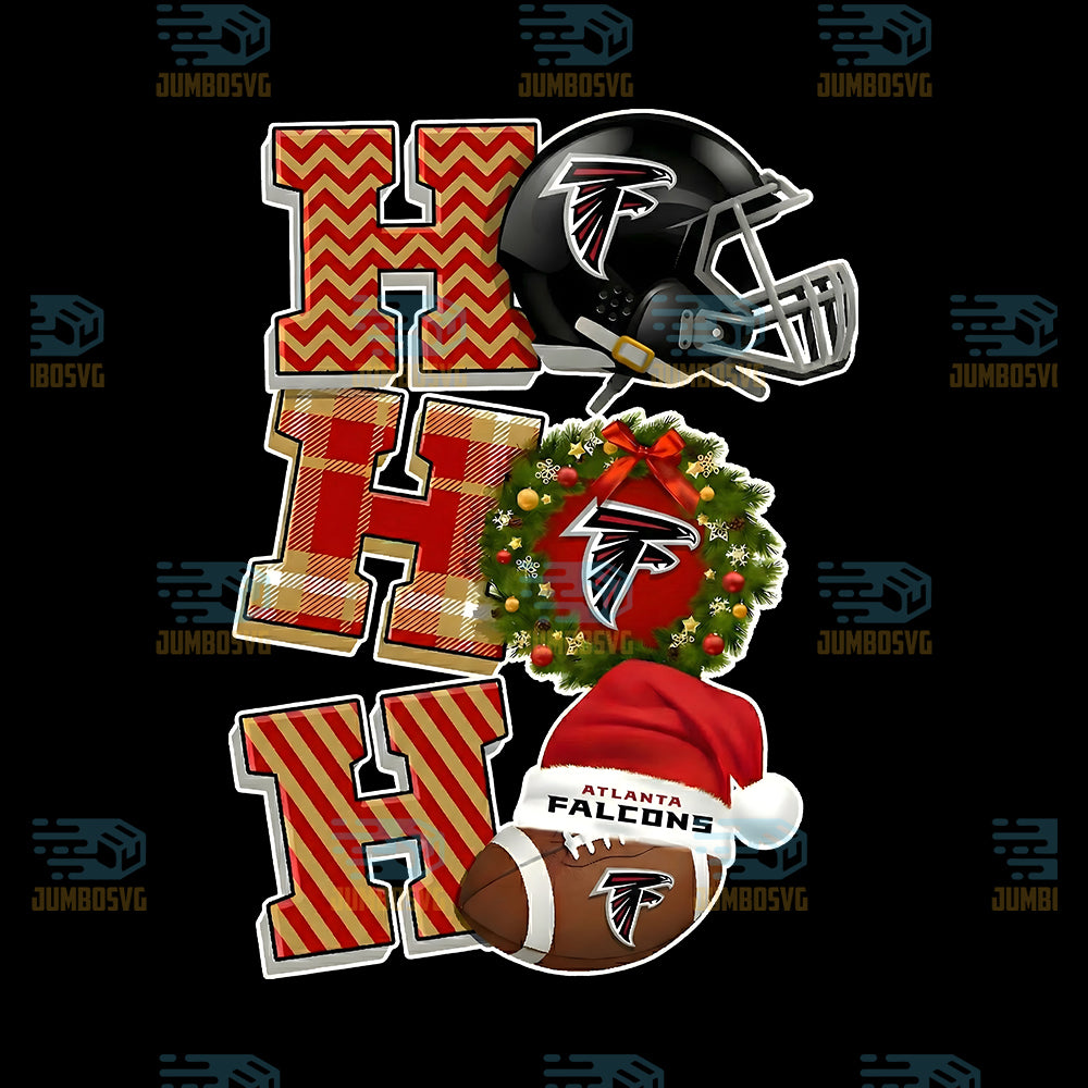 Ho-Ho-Ho-Atlanta-Falcons-Png