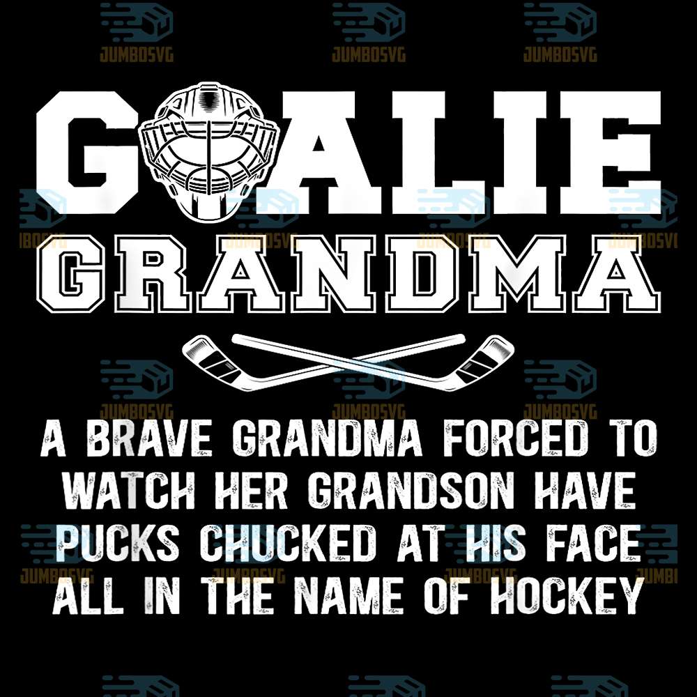 Hockey-Goalie-Grandma-Svg