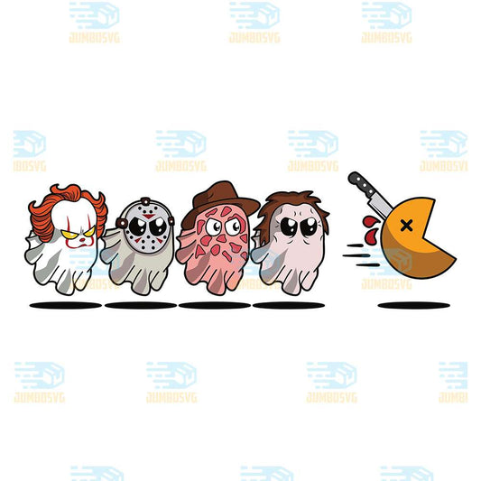 Horror-Character-Pacman-Halloween-Svg