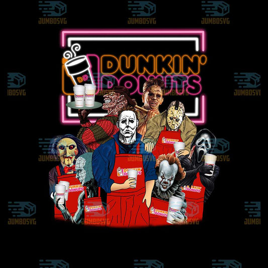 Horror-Characters-Dunkin-Donuts-Halloween-Png