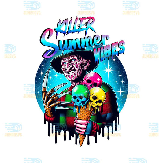 Horror-Freddy-Krueger-Killer-Summer-Vibes-Halloween-Png