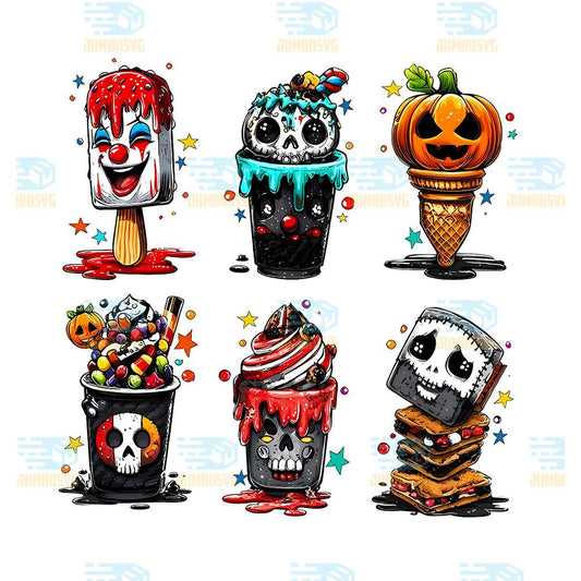 Horror-Movie-Summer-Halloween-Ice-Cream-Png