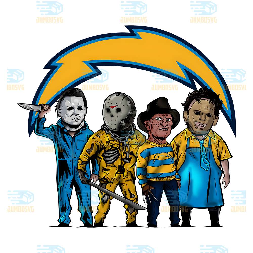 Horror-Movies-Los-Angeles-Chargers-Png