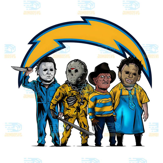 Horror-Movies-Los-Angeles-Chargers-Png
