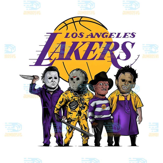 Horror-Movies-Los-Angeles-Lakers-Png