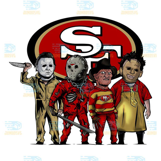 Horror-Movies-San-Francisco-49ers-Png