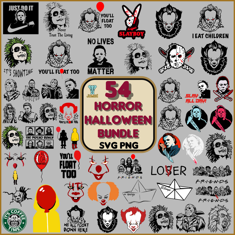 HorrorHalloweenSvgBundle