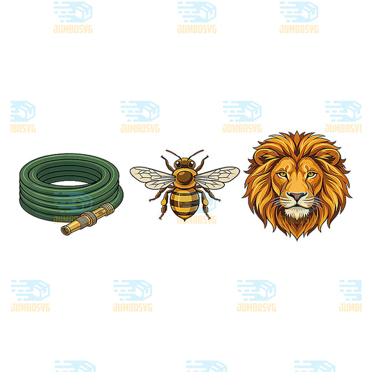 Hose-Bee-Lion-Meme-Svg