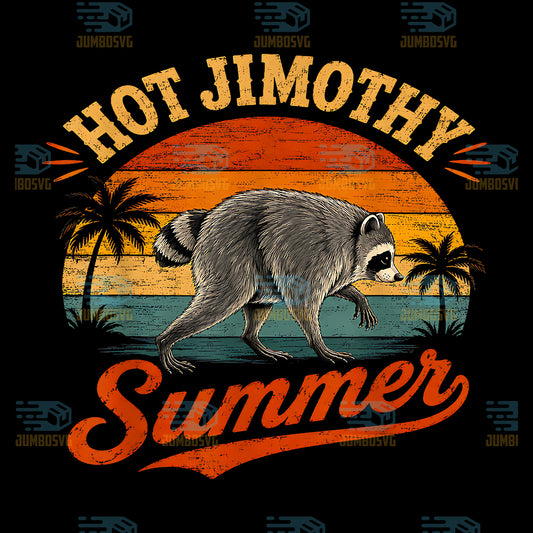 Hot-Jimothy-Summer-Viral-Raccoon-Seattle-Funny-Trash-Panda-Svg