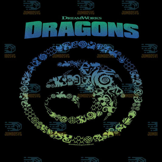 How-To-Train-Your-Dragon-Toothless-Vintage-Symbols-Png