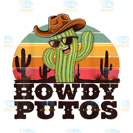 Howdy-Putos-Cactus-Cowboy-Png