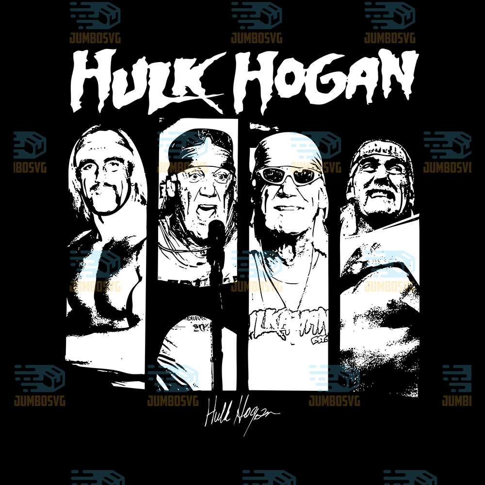 Hulk-Hogan-Legend-Memorial-Svg