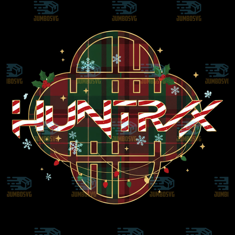 Hunters-Kpop-Band-Logo-Christmas-Png