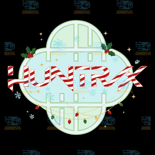 Huntrix-Logo-Christmas-Png