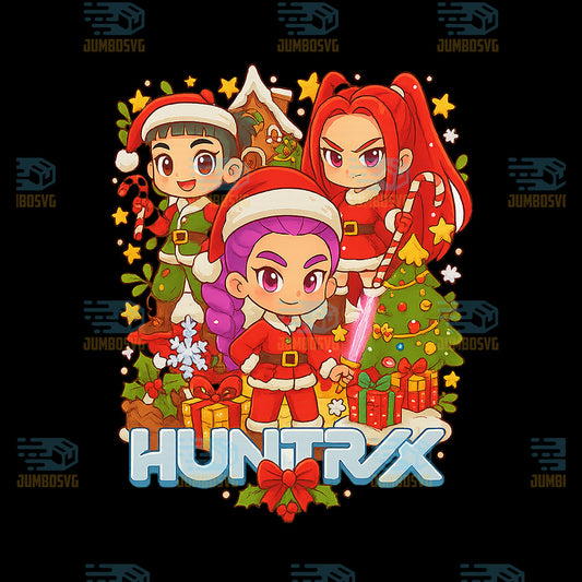 Huntrix-Saja-Girls-Christmas-Png-1