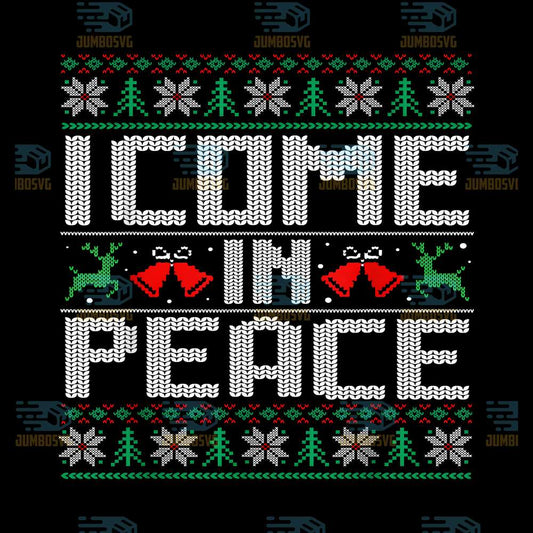 I-Come-In-Peace-Matching-Ugly-Christmas-Png