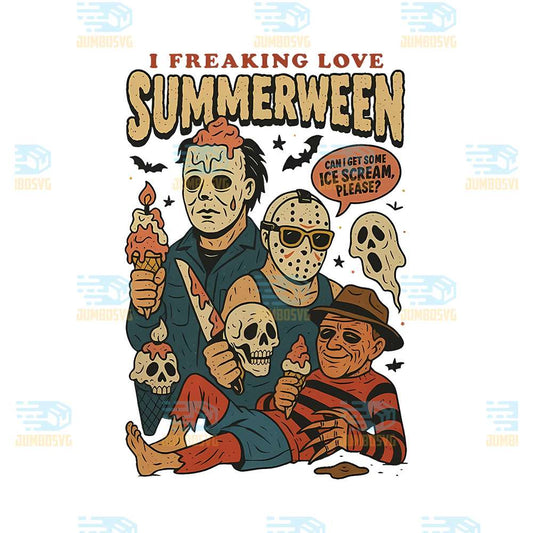 I-Freaking-Love-Summerween-Horror-Png