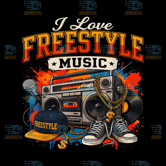 I-Love-Freestyle-Music-Png