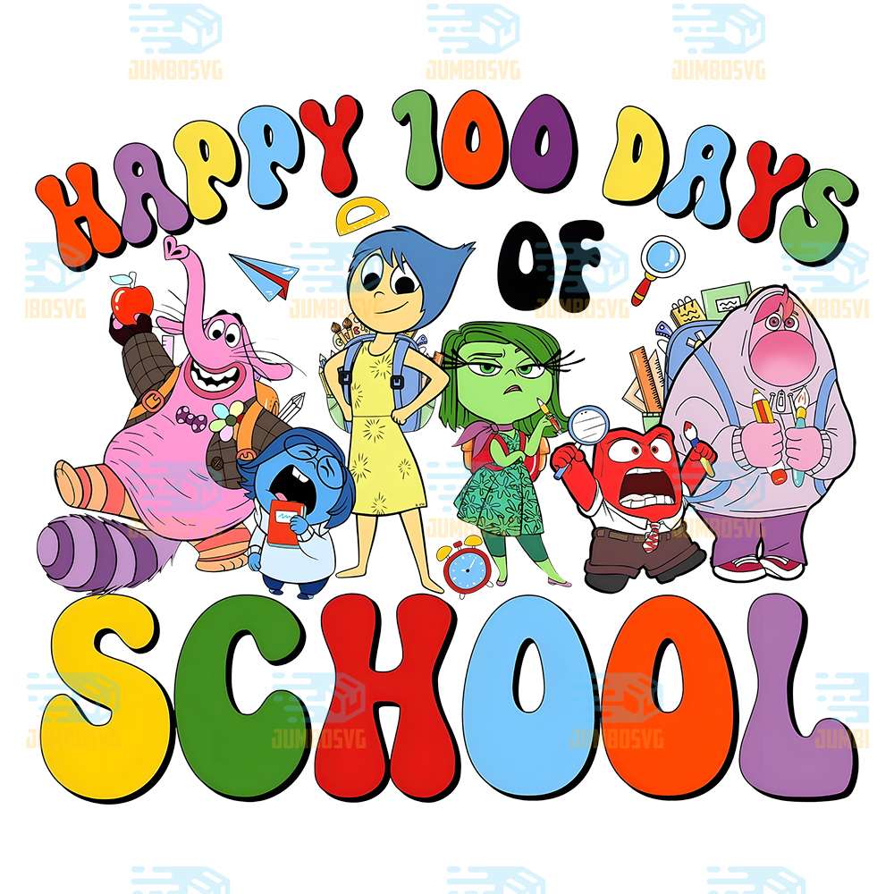 Inside-Out-Happy-100-Days-Of-School-Png
