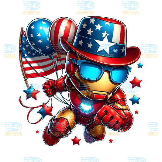Iron-Man-America-4th-Of-July-Png