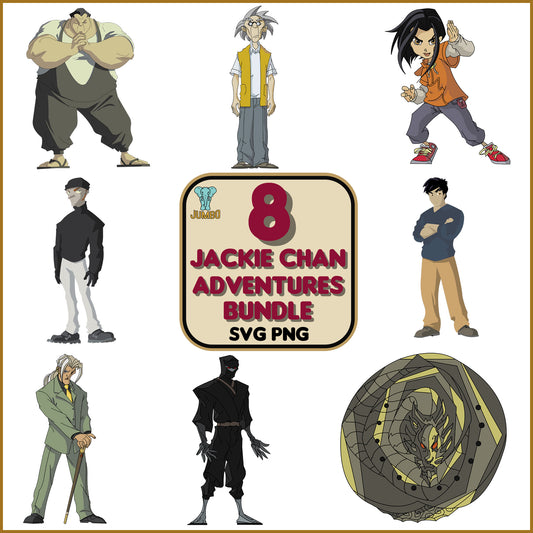 JackieChanAdventuresBundleSvg