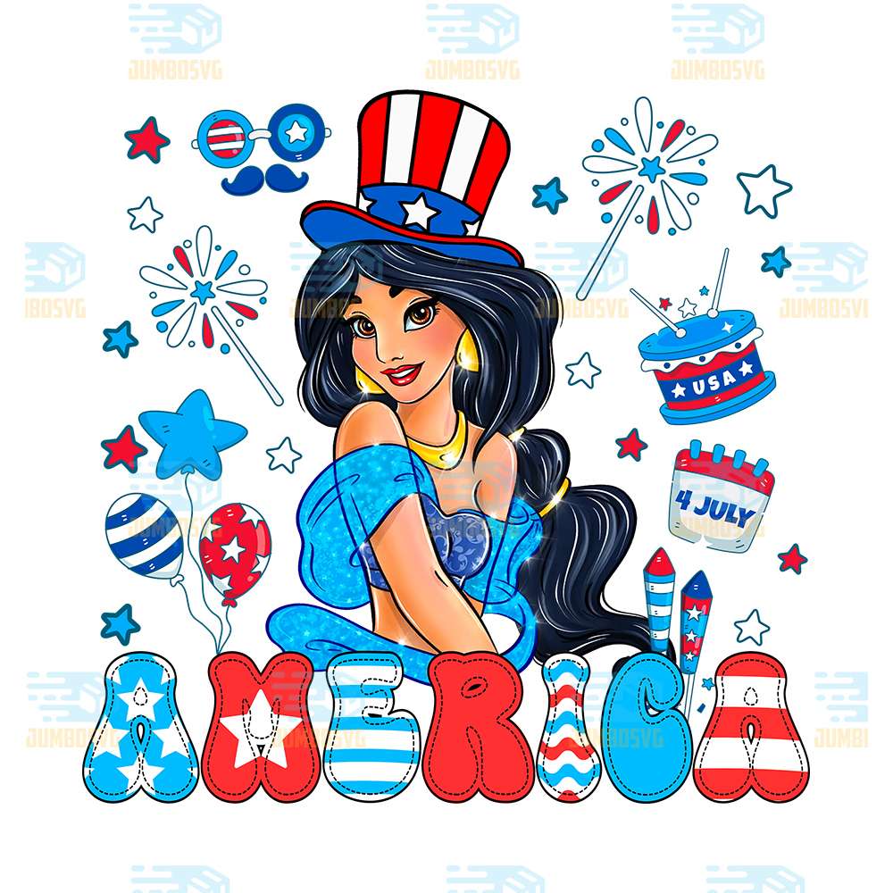 Jasmine-America-4th-Of-July-Png
