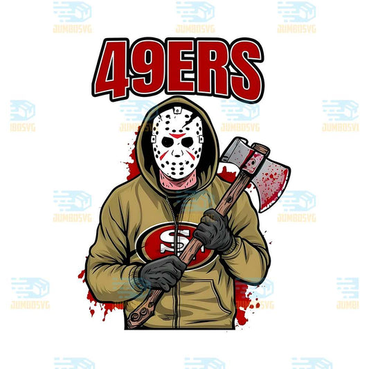 Jason-Voorhees-San-Francisco-49ers-Png
