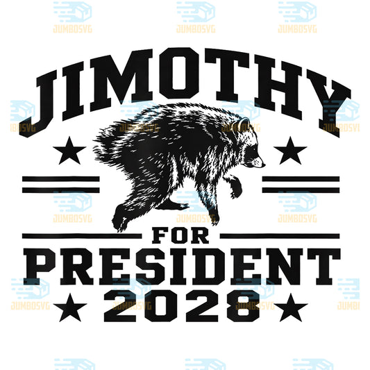 Jimothy-For-President-USA-2028-Viral-Raccoon-Meme-Svg