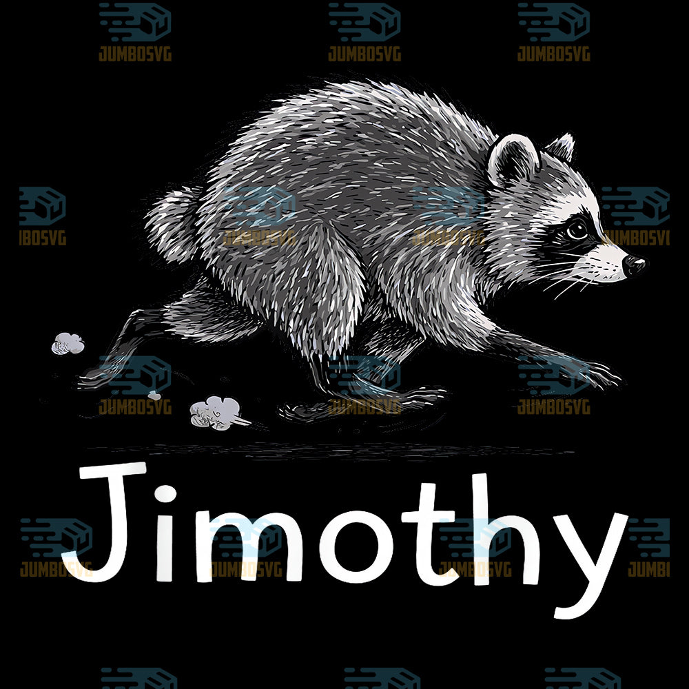 Jimothy-Raccoon-Funny-Viral-Raccoon-Meme-Svg