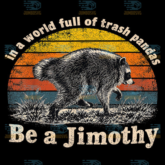 Jimothy-Seattle-Legend-Raccoon-Retro-Sunset-Svg