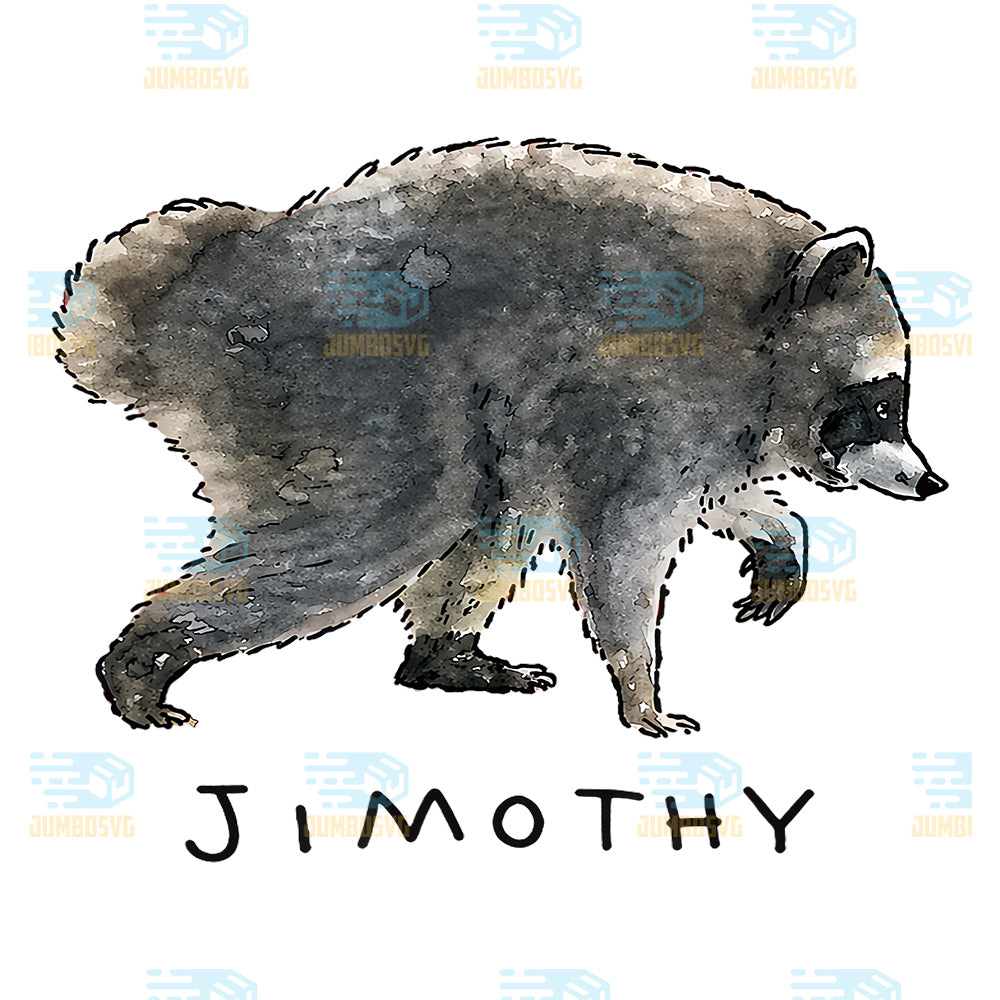 Jimothy-Trash-Panda-Watercolor-Png
